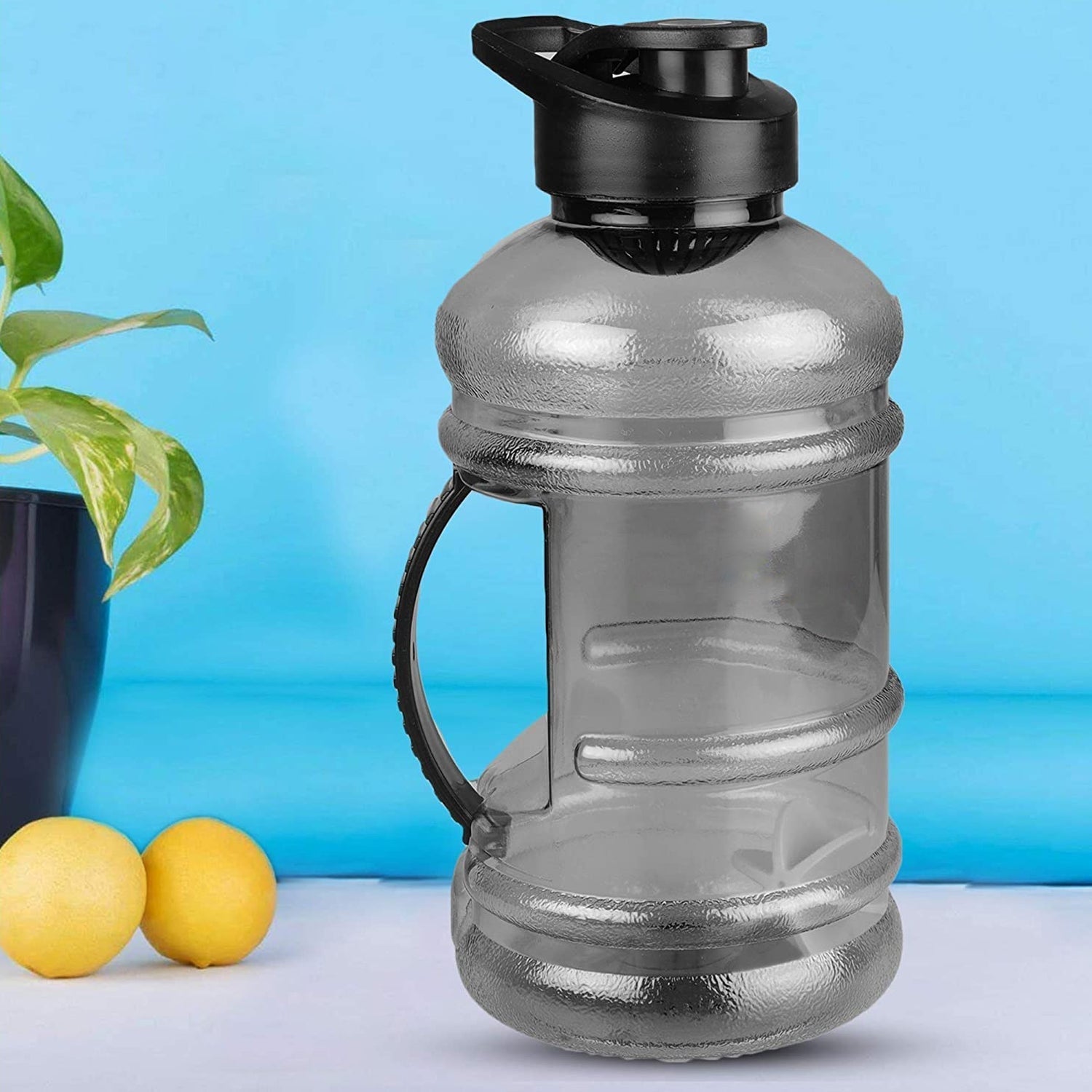 Sports Gym 1.5 Liters Gallon Water Bottle with Mixer and Strainer - infinityexculsivestore.com