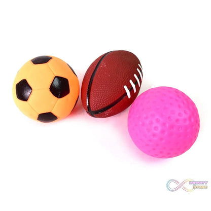 Sports Squeeze Ball Toy Set of 3 Soft Balls for Kids/Toy for Kids - infinityexculsivestore.com