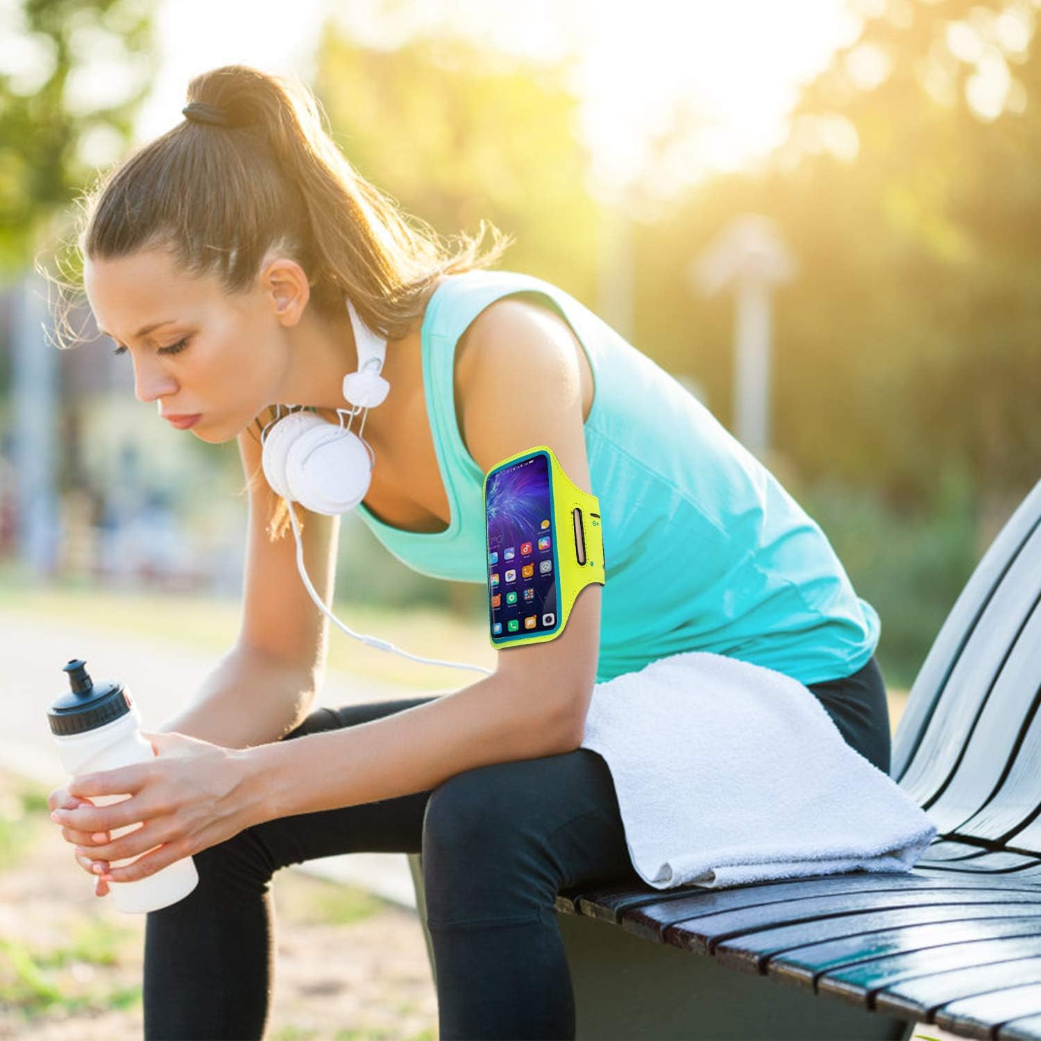 Sports Wrist Bag Running Arm Band Running Armband Phone Arm Pouch Case Cellphone Arm Band Phone Arm Case Holder Sports Phone Armbands Running Phone Holder (1 Pc) - infinityexculsivestore.com