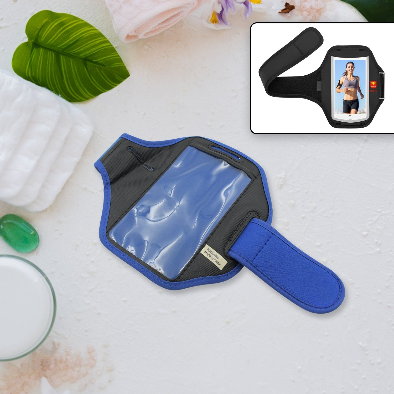Sports Wrist Bag Running Arm Band Running Armband Phone Arm Pouch Case Cellphone Arm Band Phone Arm Case Holder Sports Phone Armbands Running Phone Holder (1 Pc) - infinityexculsivestore.com