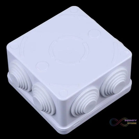 Square fancy box for securely storing CCTV cameras and accessories