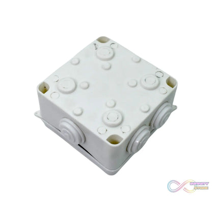 Elegant square box for organized storage of CCTV equipment