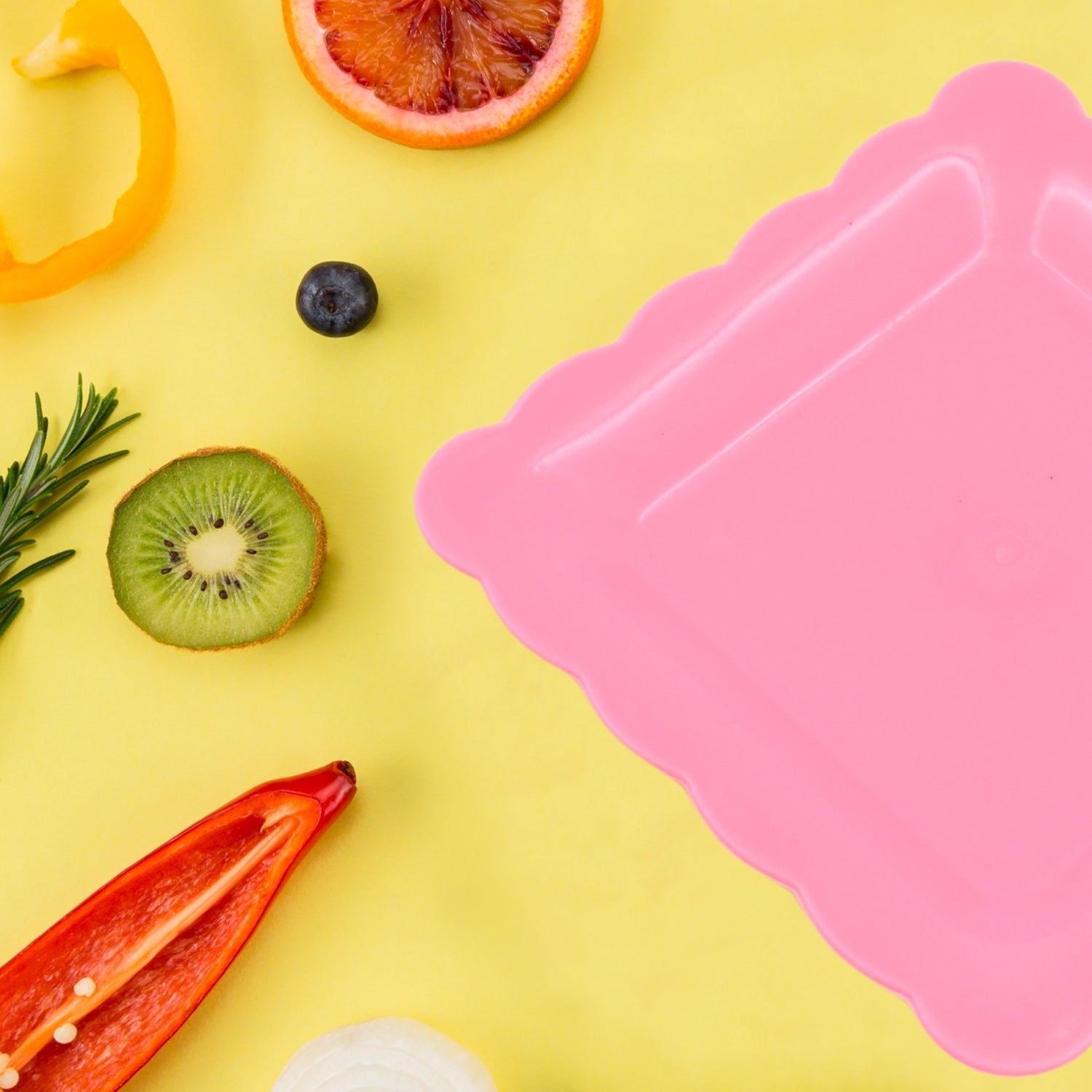 Square Plastic Dinner Plate Snacks / Breakfast, Restaurant Serving Trays Home School Coffee Hotel Kitchen Office (8 Pcs Set) - infinityexculsivestore.com