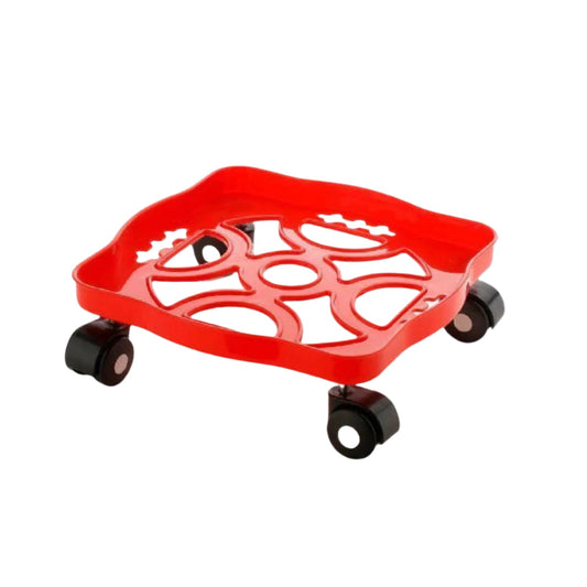 Square Plastic Gas Cylinder Trolley - infinityexculsivestore.com