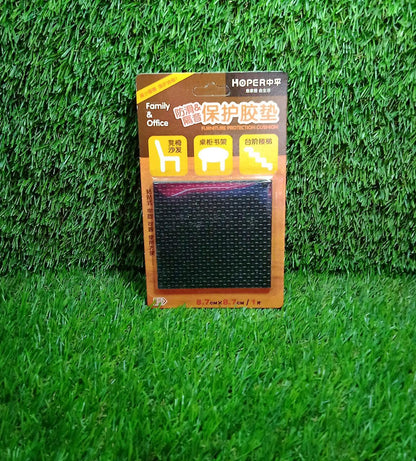 Square Self Adhesive Door, Wardrobe Furniture Feet Pad (Pack of 1pc). - infinityexculsivestore.com