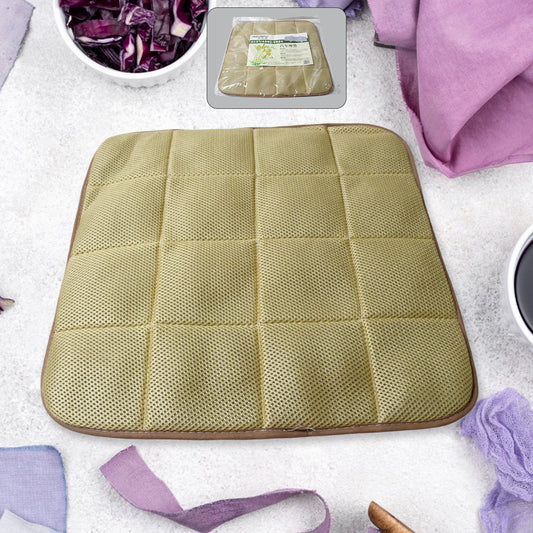 Square Shaped Bamboo Charcoal Filled Car Auto Seat Cushion Mat Cover - infinityexculsivestore.com