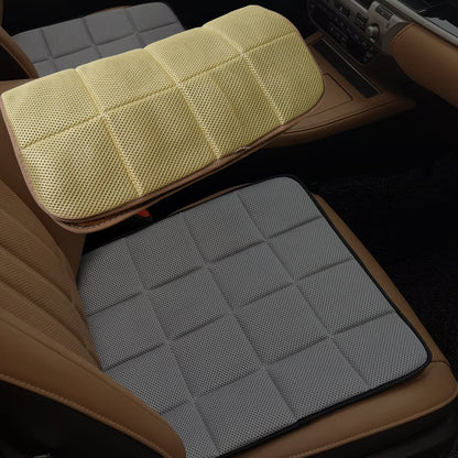 Square Shaped Bamboo Charcoal Filled Car Auto Seat Cushion Mat Cover - infinityexculsivestore.com
