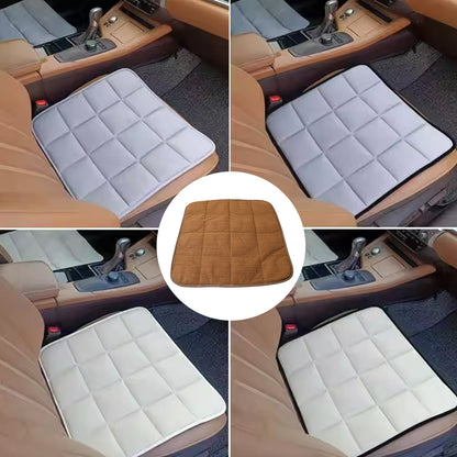 Square Shaped Bamboo Charcoal Filled Car Auto Seat Cushion Mat Cover - infinityexculsivestore.com