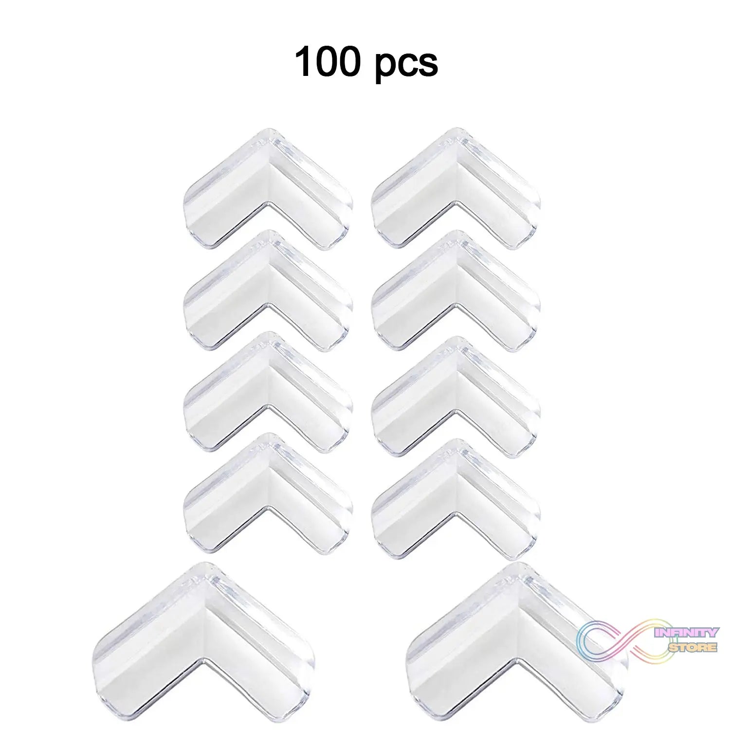 Square edge protector for safeguarding edges of materials