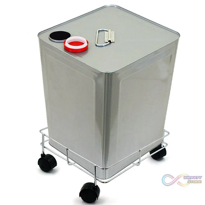 Oil stand with organized storage for kitchen use