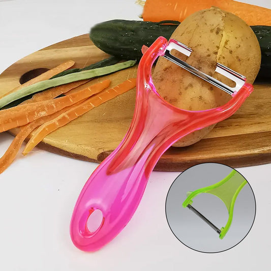 Stainless Steel Blade Peeler Universal Peeler for Professional and Household Kitchen Peeler (1 pc) - infinityexculsivestore.com