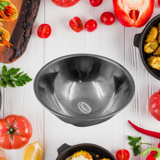 Stainless Steel Bowl | Serving Dessert Curry Soup Bowls Wati Vati Katori | Small Rice Side Dishes | Kitchen & Dining ,Solid, ideal for serving Chatni, achar and Catch up (1 Pc) - infinityexculsivestore.com