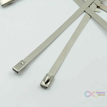 Stainless Steel Cable TIE (4.6x100MM / 10 pcs Set) - infinityexculsivestore.com