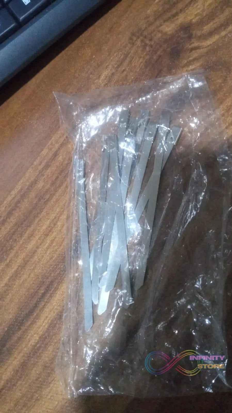 Stainless Steel Cable TIE (4.6x100MM / 10 pcs Set) - infinityexculsivestore.com