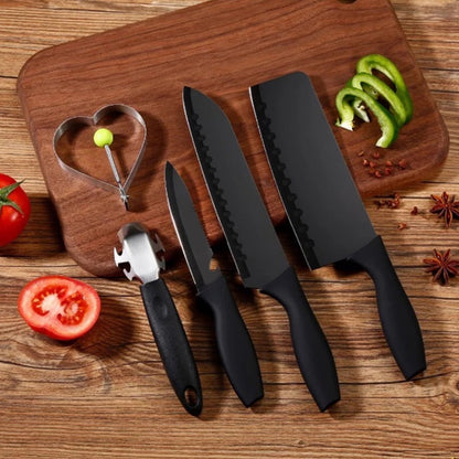 Stainless Steel Chef Knife Set, 5pc Kitchen Cutlery - infinityexculsivestore.com