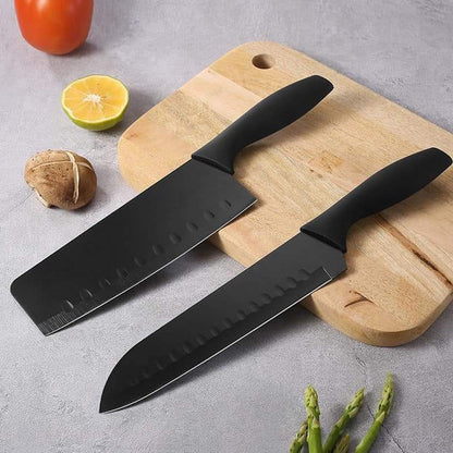 Stainless Steel Chef Knife Set, 5pc Kitchen Cutlery - infinityexculsivestore.com