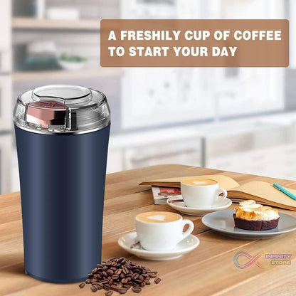 Stainless Steel Coffee Grinder Machine 300w (Multi Blades Grinder) - infinityexculsivestore.com