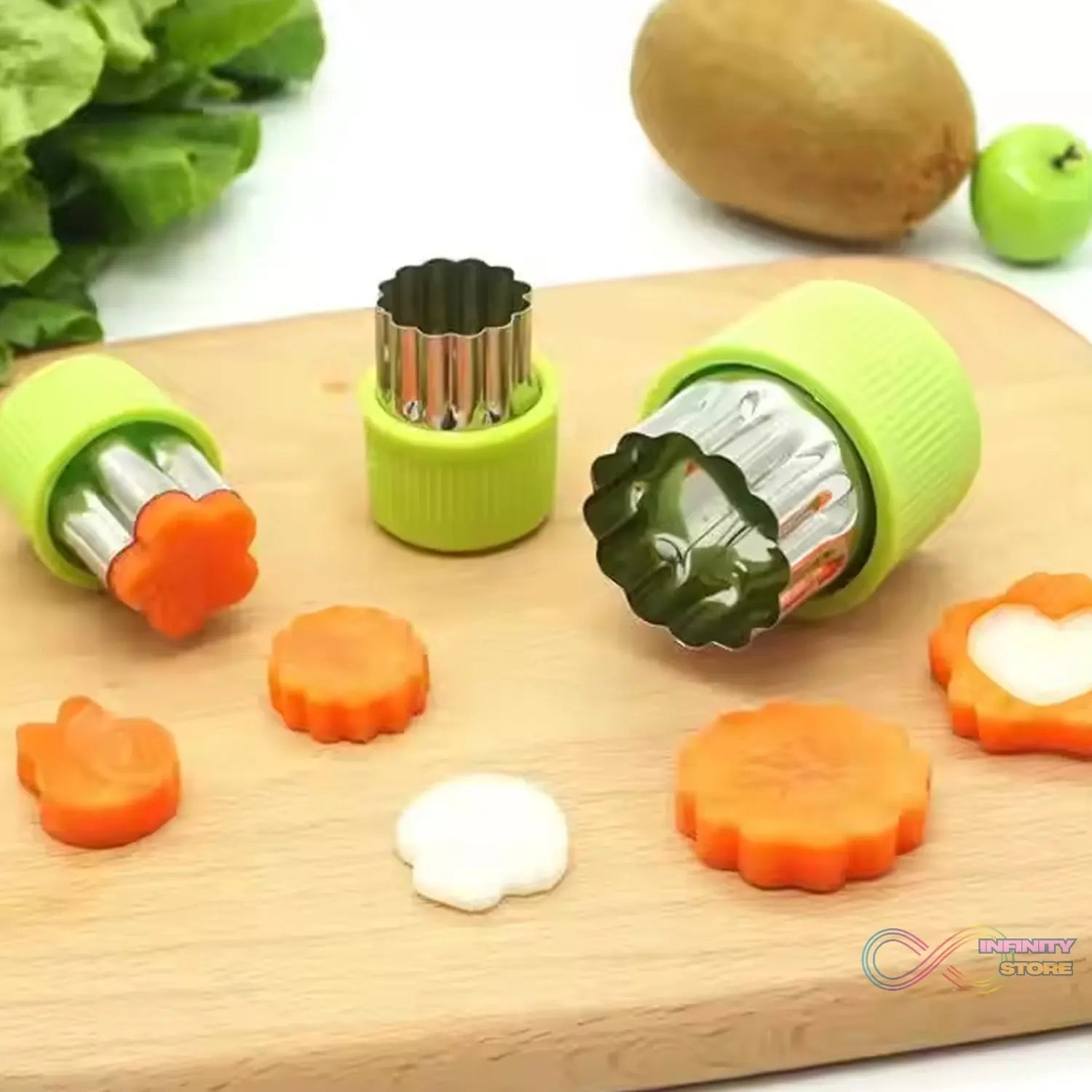 Stainless Steel Cookie Cutter Shapes Set, Baking Cooking Food Decoration (12 Pcs Set) - infinityexculsivestore.com