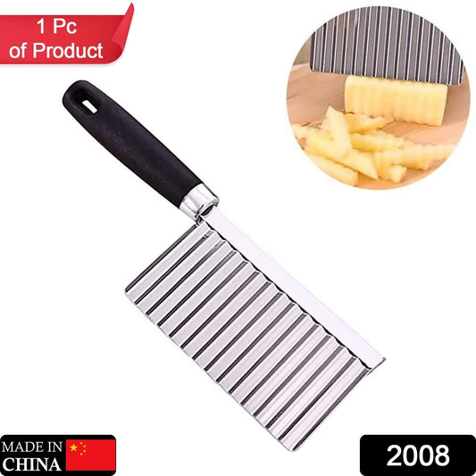 Stainless Steel Crinkle Cutter Knife for Salad and Vegetables - infinityexculsivestore.com