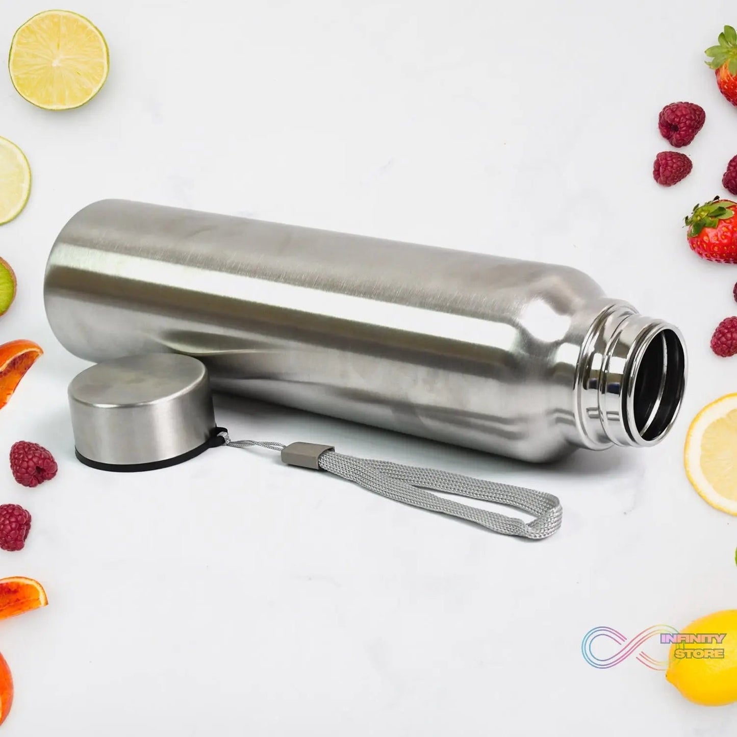 Stainless Steel Double Wall Vacuum - Insulated Drink Water Bottle (1000 ML) - infinityexculsivestore.com