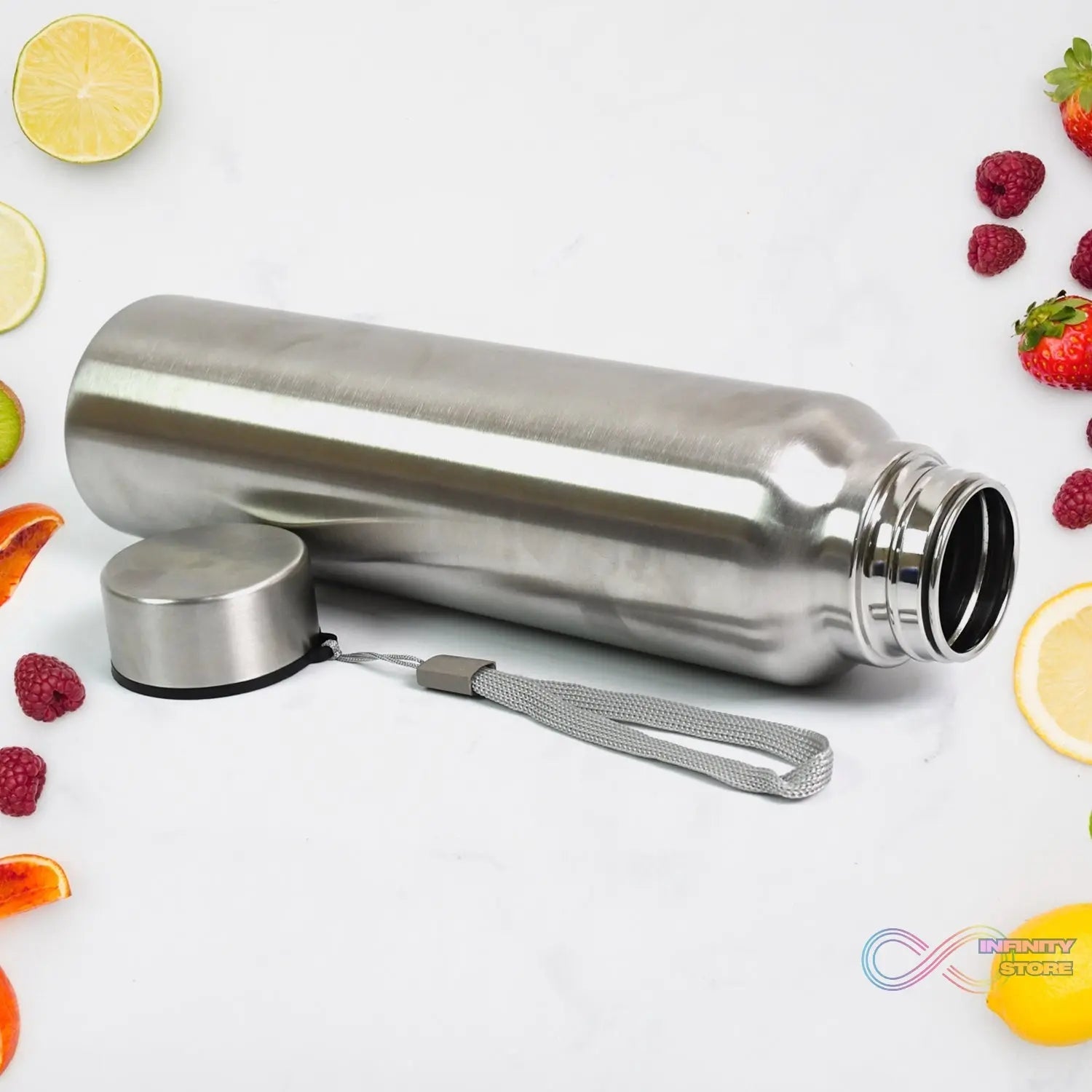 Stainless Steel Double Wall Vacuum - Insulated Drink Water Bottle (1000 ML) - infinityexculsivestore.com