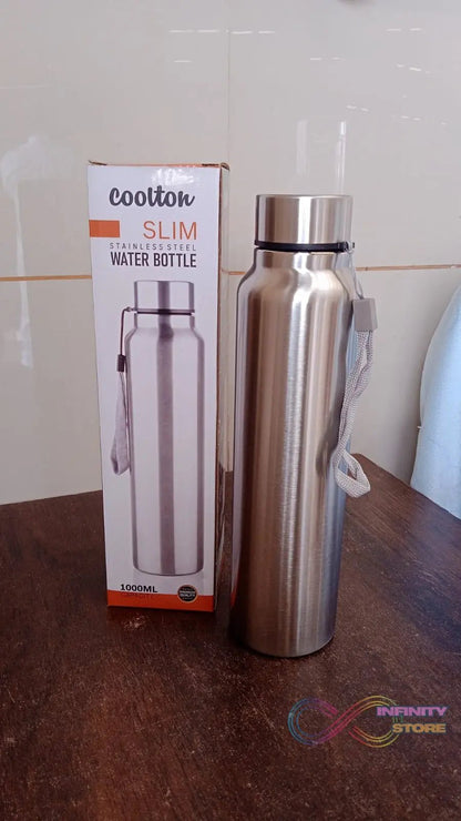 Stainless Steel Double Wall Vacuum - Insulated Drink Water Bottle (1000 ML) - infinityexculsivestore.com