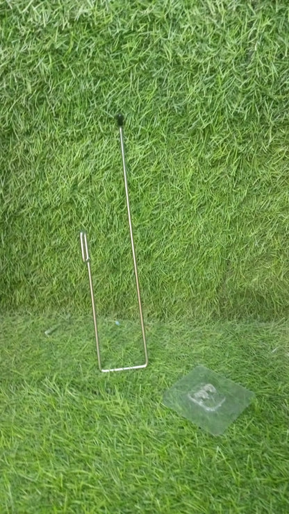 Stainless Steel Drill Free Self - Adhesive Paper Roll Holder Tissue Paper Stand Towel Bar Hanger Kitchen Towel Holder for Kitchen Bathroom Toilet (Pack of 1) - infinityexculsivestore.com