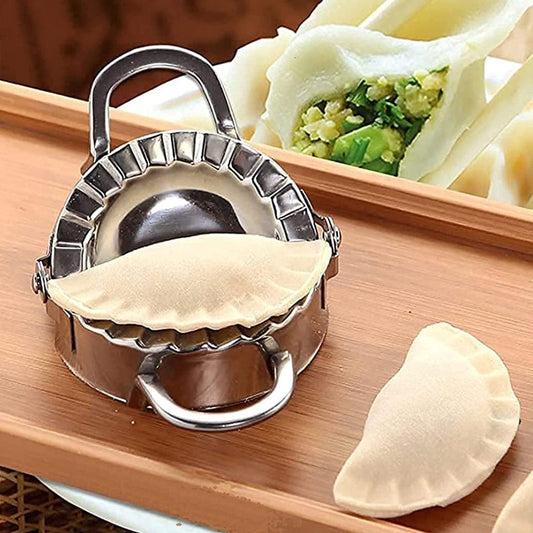 Stainless Steel Dumpling Maker, Dough Cutter Pie Mold Tool. - infinityexculsivestore.com