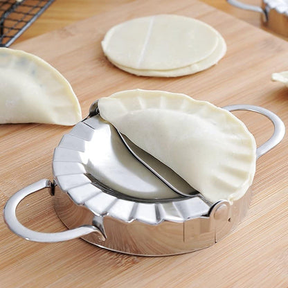 Stainless Steel Dumpling Maker: Easy & Reliable Dumplings Every Time (1 Pc) - infinityexculsivestore.com