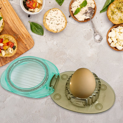 Stainless Steel, Egg Slicer & Knife (2 Pc Set) - infinityexculsivestore.com