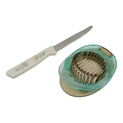 Stainless Steel, Egg Slicer & Knife (2 Pc Set) - infinityexculsivestore.com