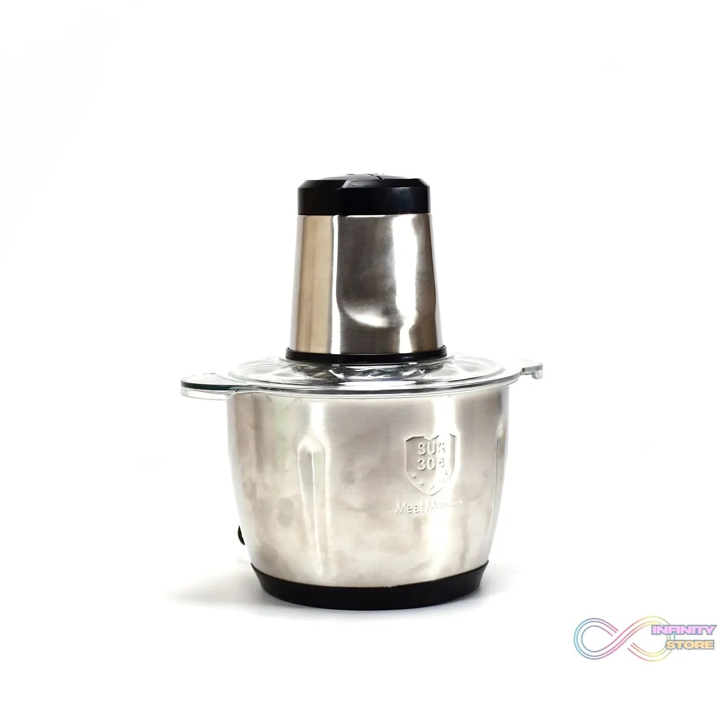 Stainless Steel Electric Meat Grinders with Bowl Heavy for Kitchen Food Chopper, Meat, Vegetables, Onion , Garlic Slicer Dicer, Fruit & Nuts Blender (3L) - infinityexculsivestore.com