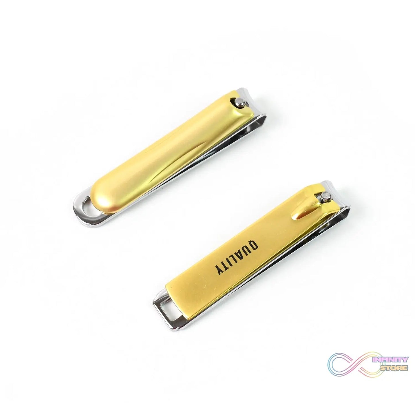 Stainless Steel Folding Portable Large Nail Clippers with Nail File (1 Pc / Mix Design) - infinityexculsivestore.com