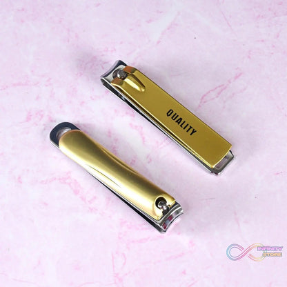 Stainless Steel Folding Portable Large Nail Clippers with Nail File (1 Pc / Mix Design) - infinityexculsivestore.com