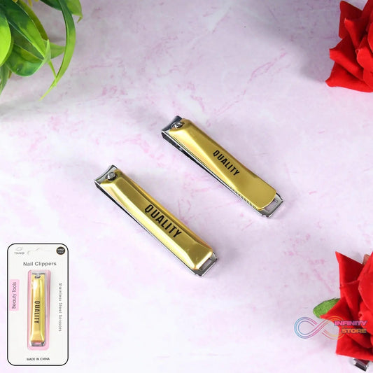 Stainless Steel Folding Portable Large Nail Clippers with Nail File (1 Pc / Mix Design) - infinityexculsivestore.com