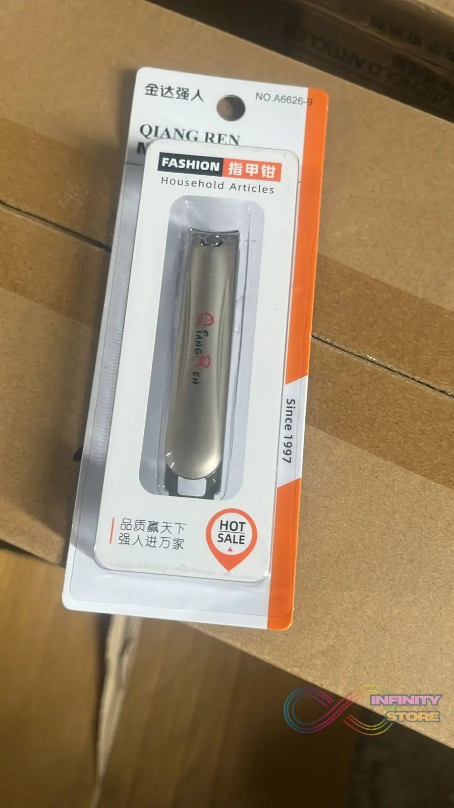 Stainless Steel Folding Portable Large Nail Clippers with Nail File (1 Pc) - infinityexculsivestore.com