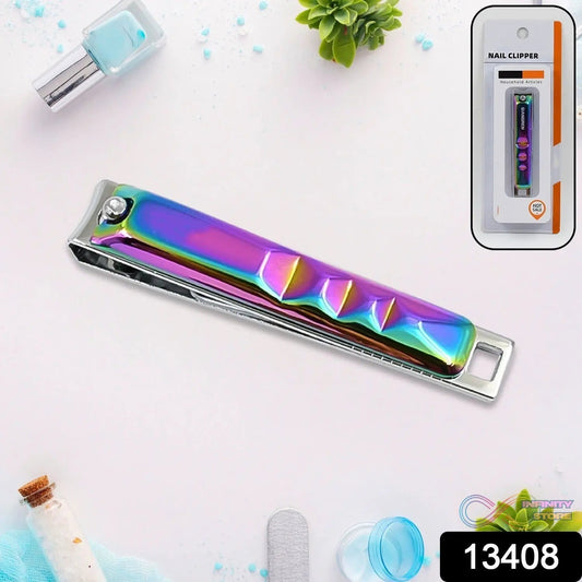 Stainless Steel Folding Portable Large Nail Clippers with Nail File (1 Pc) - infinityexculsivestore.com