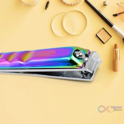 Stainless Steel Folding Portable Large Nail Clippers with Nail File (1 Pc) - infinityexculsivestore.com
