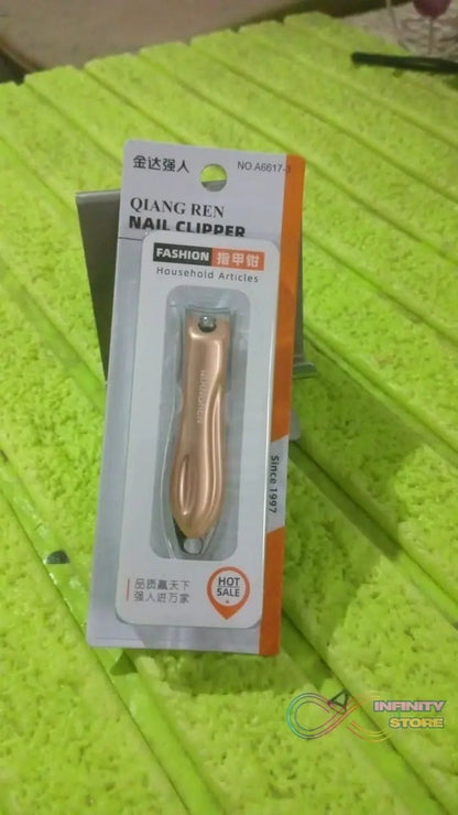 Stainless Steel Folding Portable Large Nail Clippers with Nail File (1 Pc) - infinityexculsivestore.com