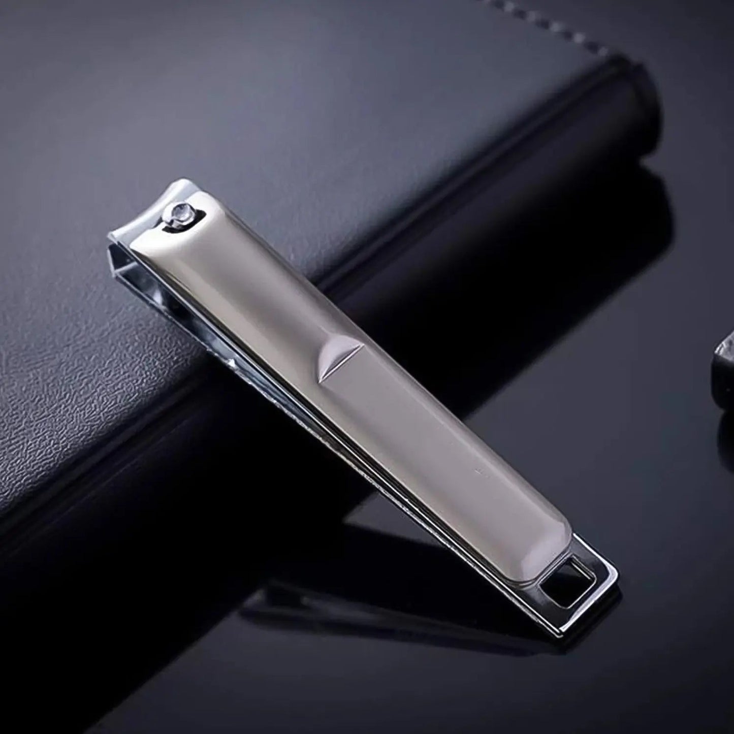 Stainless Steel Folding Portable Large Nail Clippers with Nail File (1 Pc) - infinityexculsivestore.com