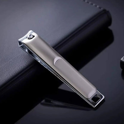 Stainless Steel Folding Portable Large Nail Clippers with Nail File (1 Pc) - infinityexculsivestore.com