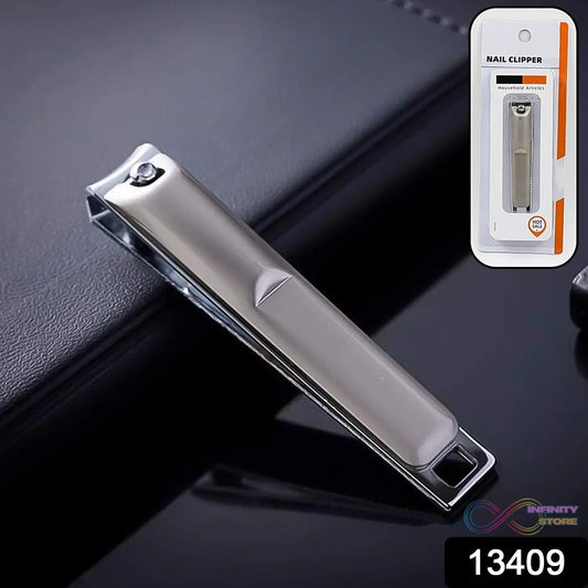 Stainless Steel Folding Portable Large Nail Clippers with Nail File (1 Pc) - infinityexculsivestore.com