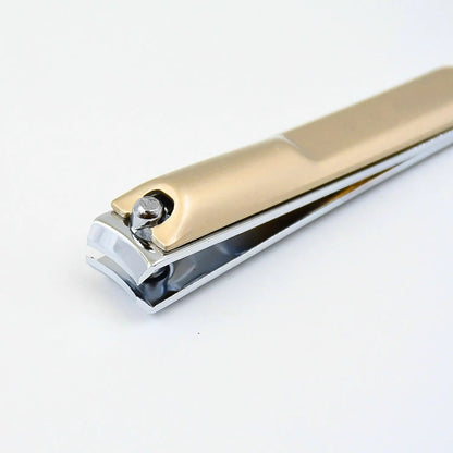 Stainless Steel Folding Portable Large Nail Clippers with Nail File (1 Pc) - infinityexculsivestore.com