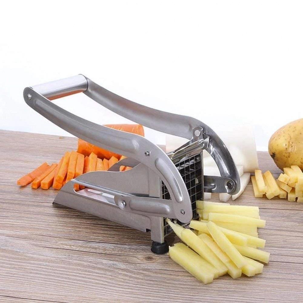 Stainless Steel French Fries Potato Chips Strip Cutter Machine - infinityexculsivestore.com