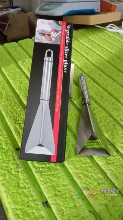 Stainless Steel Fruit Carving Knife - V Shape Channel Knife Tool (1 Pc) - infinityexculsivestore.com