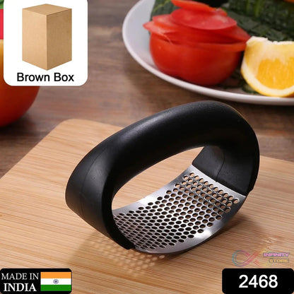 Stainless Steel Garlic Press Crusher for Kitchen - infinityexculsivestore.com
