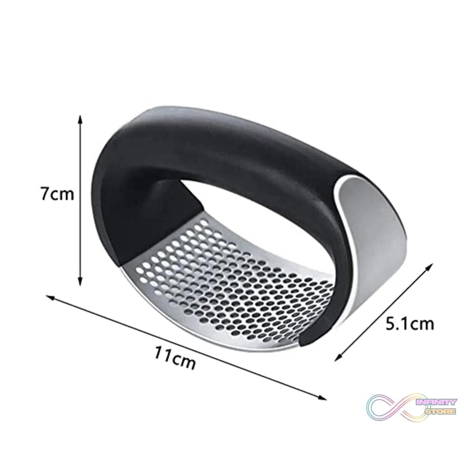 Stainless Steel Garlic Press Crusher for Kitchen - infinityexculsivestore.com
