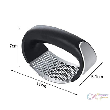 Stainless Steel Garlic Press Crusher for Kitchen - infinityexculsivestore.com