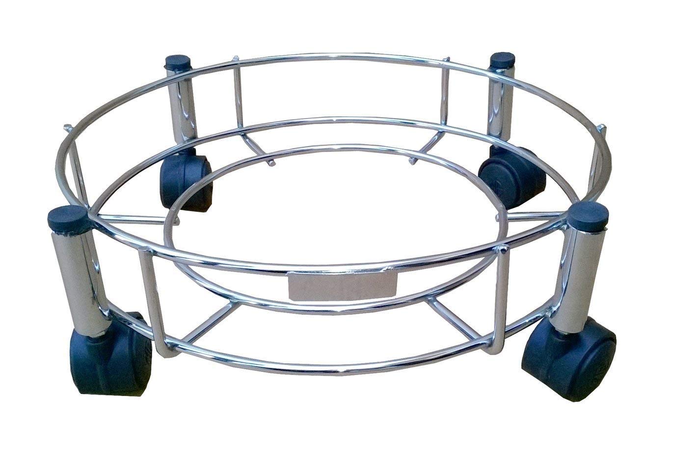 Stainless Steel Gas Cylinder Trolley - infinityexculsivestore.com