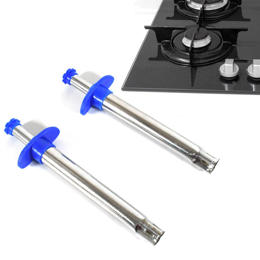 Stainless Steel Gas Lighter Long Lasting Use , Rust Proof, Unbreakable, Gas Lighter Restaurants & Kitchen Use (2 Pc Set) - infinityexculsivestore.com